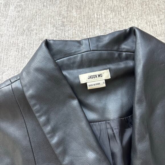 Jason Wu Leather Vest Top - Picture 3 of 7